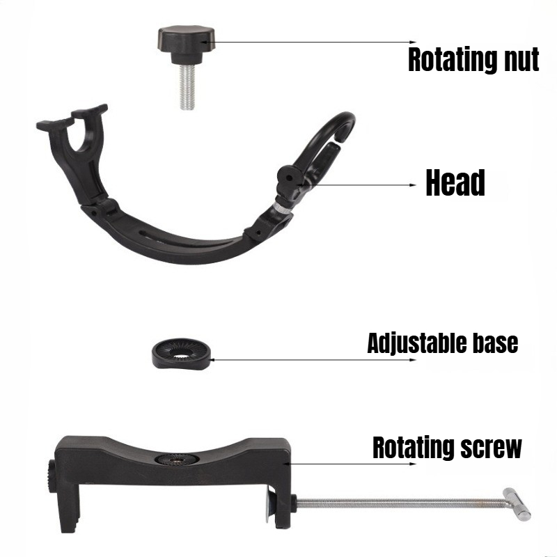 360° Rotating Adjustable Heavy - Fishing Kayak Rod Holder review and price